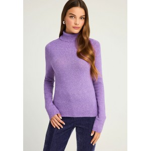 Funky Buddha Sequins Μπλούζα Με Ψηλό Λαιμό Γυναικεία (FBL012-112-09-ORCHID-MIST)