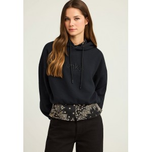 Funky Buddha Γυναικείο Φούτερ Με Λαιμόκοψη (FBL012-113-06-BLACK)