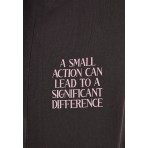 Funky Buddha Text Artwork T-Shirt Γυναικείο (FBL012-118-04-ANTHRACITE)