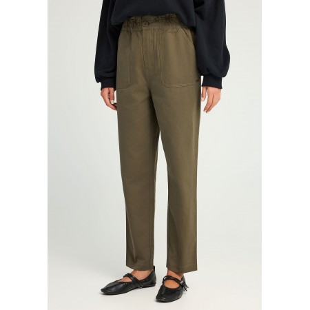 Funky Buddha Lyocell And Cot Παντελόνι Casual Γυναικείο 