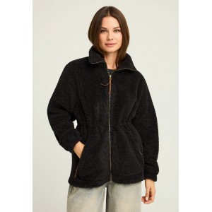 Funky Buddha Γυναικεία Ζακέτα Φούτερ (FBL012-122-06-BLACK)