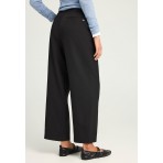 Funky Buddha Tailored Παντελόνι Casual Γυναικείο (FBL012-123-02-BLACK)