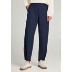 Funky Buddha Tailored Παντελόνι Casual Γυναικείο (FBL012-123-02-NAVY)