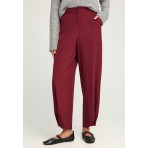 Funky Buddha Tailored Παντελόνι Casual Γυναικείο (FBL012-123-02-WINE-RED)