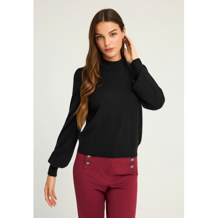 Funky Buddha Γυναικείο Πλεκτό Με Λαιμόκοψη 