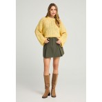 Funky Buddha Γυναικείο Πλεκτό Με Λαιμόκοψη (FBL012-124-09-RAY-FLOWER)