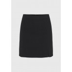 Funky Buddha Γυναικεία Φούστα Μίνι (FBL012-124-14-BLACK)