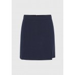 Funky Buddha Γυναικεία Φούστα Μίνι (FBL012-124-14-NAVY)