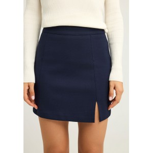 Funky Buddha Γυναικεία Φούστα Μίνι (FBL012-124-14-NAVY)