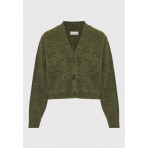 Funky Buddha Γυναικεία Πλεκτή Ζακέτα (FBL012-125-09-KHAKI)