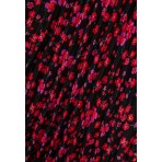 Funky Buddha Floral Φούστα Μidi Γυναικεία (FBL012-125-14-BLACK)