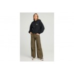 Funky Buddha Wide Leg Παντελόνι Cargo Γυναικείο (FBL012-127-02-DUSTY-OLIVE)