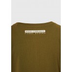 Funky Buddha Graphic Print Farmers Market T-Shirt Γυναικείο (FBL012-127-04-OLIVE)