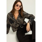 Funky Buddha Ethnic Pattern Πουκάμισο Μακρυμάνικο Γυναικείο (FBL012-127-05-MULTI)