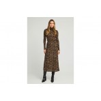 Funky Buddha Animal Print Φούστα Maxi Γυναικεία (FBL012-127-14-CHESTNUT)