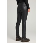 Funky Buddha Γυναικείο Παντελόνι Casual (FBL012-128-02-BLACK)