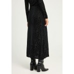 Funky Buddha Γυναικεία Φούστα Maxi Μαύρη