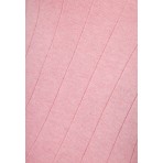 Funky Buddha Γυναικείο Πλεκτό Μακρυμάνικο Μπλουζάκι Ροζ