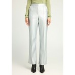 Funky Buddha Γυναικείο Casual Παντελόνι Ασημί