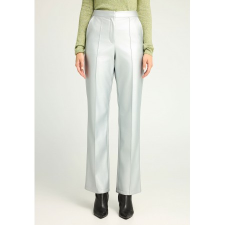 Funky Buddha Γυναικείο Casual Παντελόνι Ασημί