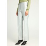 Funky Buddha Γυναικείο Casual Παντελόνι Ασημί