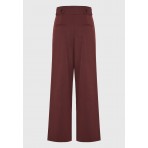 Funky Buddha Balloon Fit Παντελόνα Γυναικεία (FBL012-134-02-MAROON)