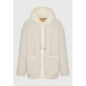 Funky Buddha Μπουφάν Sherpa Γυναικείο (FBL012-136-01-CHALK)