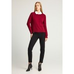 Funky Buddha Tailored Γυναικείο Casual Παντελόνι Μαύρο