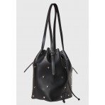 Funky Buddha Τσάντα Ωμου Fashion (FBL012-138-10-BLACK)