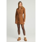 Funky Buddha Φόρεμα Mini Γυναικείο (FBL012-138-13-CHESTNUT)