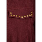 Funky Buddha Φόρεμα Mini Γυναικείο (FBL012-138-13-MAROON)