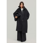 Funky Buddha Γυναικείο Παλτό (FBL012-139-01-BLACK)