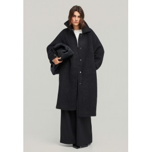 Funky Buddha Faux Fur Παλτό Γυναικείο (FBL012-139-01-BLACK)