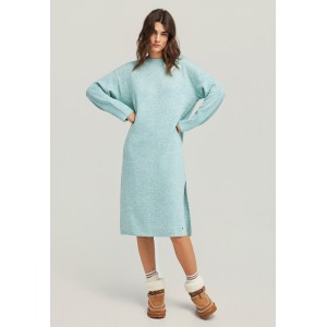 Funky Buddha Γυναικείο Φόρεμα Μίντι (FBL012-139-13-SAGE-GREEN)