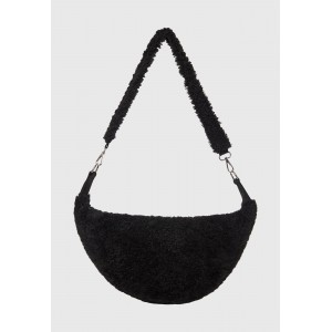 Funky Buddha Faux Fur Τσάντα Ώμου - Χειρός Fashion (FBL012-161-10-BLACK)