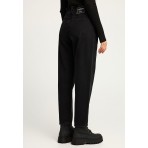 Funky Buddha Slouchy Fit Γυναικείο Παντελόνι Τζιν Μαύρο