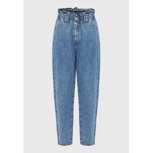 Funky Buddha Slouchy Fit Παντελόνι Τζιν Γυναικείο (FBL012-165-02-BLUE)