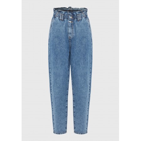 Funky Buddha Γυναικείο Τζην Παντελόνι Slouchy Fit 