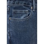 Funky Buddha Flare Fit Παντελόνι Τζιν Γυναικείο (FBL012-169-02-MD-BLUE)