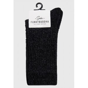 Funky Buddha Γυναικείες Κάλτσες (FBL012-183-10-BLACK)