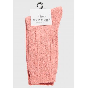 Funky Buddha Γυναικείες Κάλτσες (FBL012-187-10-DUSTY-PINK)