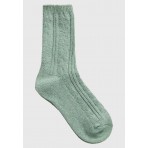Funky Buddha Γυναικείες Κάλτσες (FBL012-187-10-SAGE-GREEN)