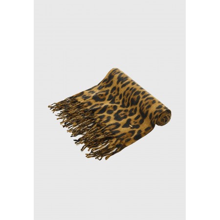 Funky Buddha Κασκόλ Καφέ, Μαύρο