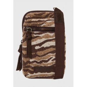 Funky Buddha Animal Print Τσαντάκι Χιαστί - Ώμου (FBL012-419-10-CAMEL)