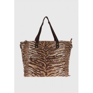 Funky Buddha Animal Print Τσάντα Ωμου - Χειρός Fashion (FBL012-420-10-CAMEL)