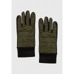 Funky Buddha Γυναικεία Γάντια Χακί, Μαύρα