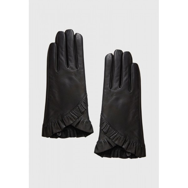 Funky Buddha Leather Γάντια Χειμερινά (FBL012-425-10-BLACK)