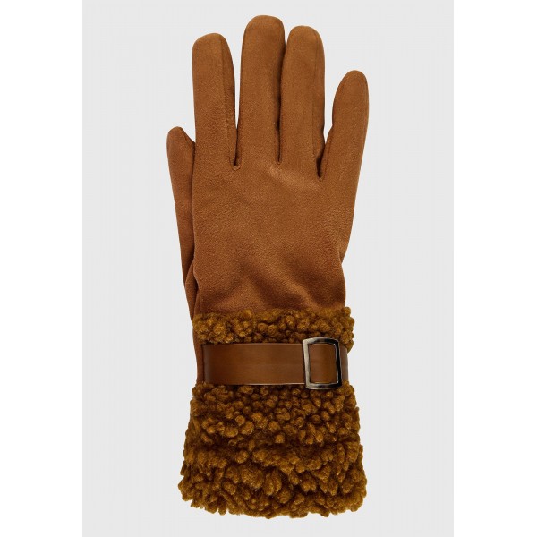 Funky Buddha Γάντια Χειμερινά (FBL012-427-10-RUSTIC-CARAMEL)