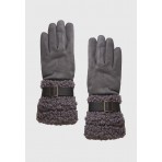 Funky Buddha Γυναικεία Γάντια Γκρι
