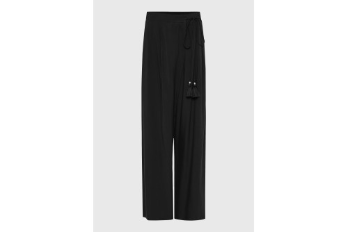 Funky Buddha Viscose Παντελόνα Γυναικεία (FBL013-100-02-BLACK)